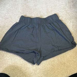 dark gray shorts